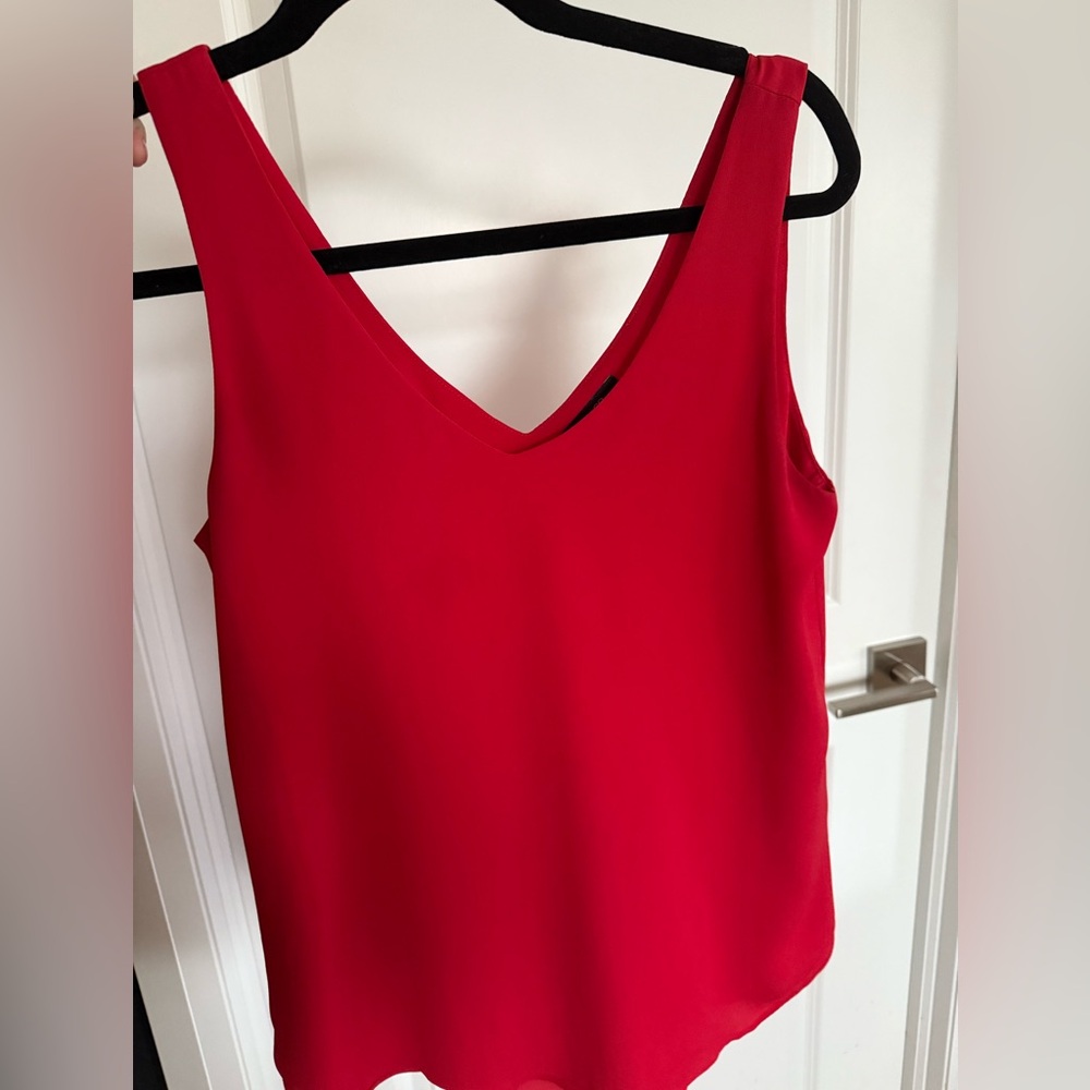 Red blouse RW&CO